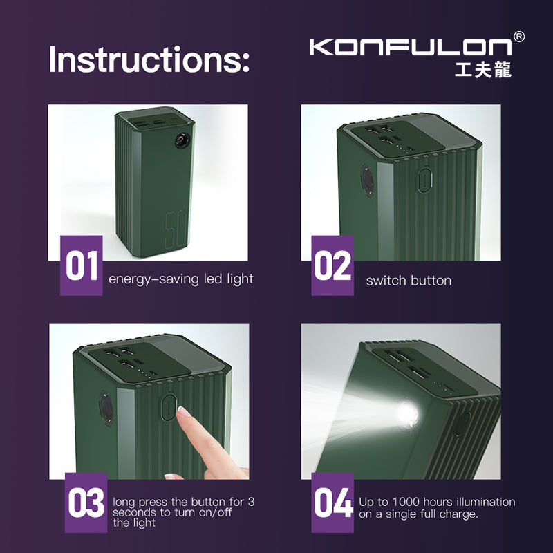 PowerBank Konfulon A22 50000mAh