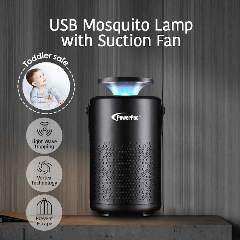 ម៉ាស៊ីនឆក់មូស Powerpac USB Mosquito Lamp Trap PP2231