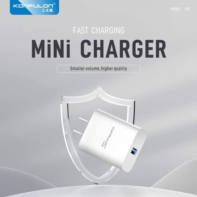ក្បាលសាក Konfulon Fast Charger 18W C87