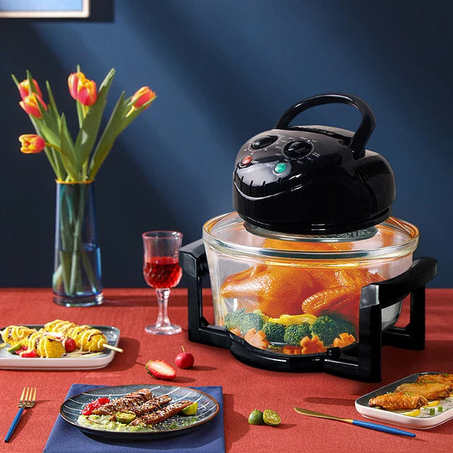 ឆ្នាំងដុតកញ្ចក់ Sokany Halogen Glass Oven 13L SK560