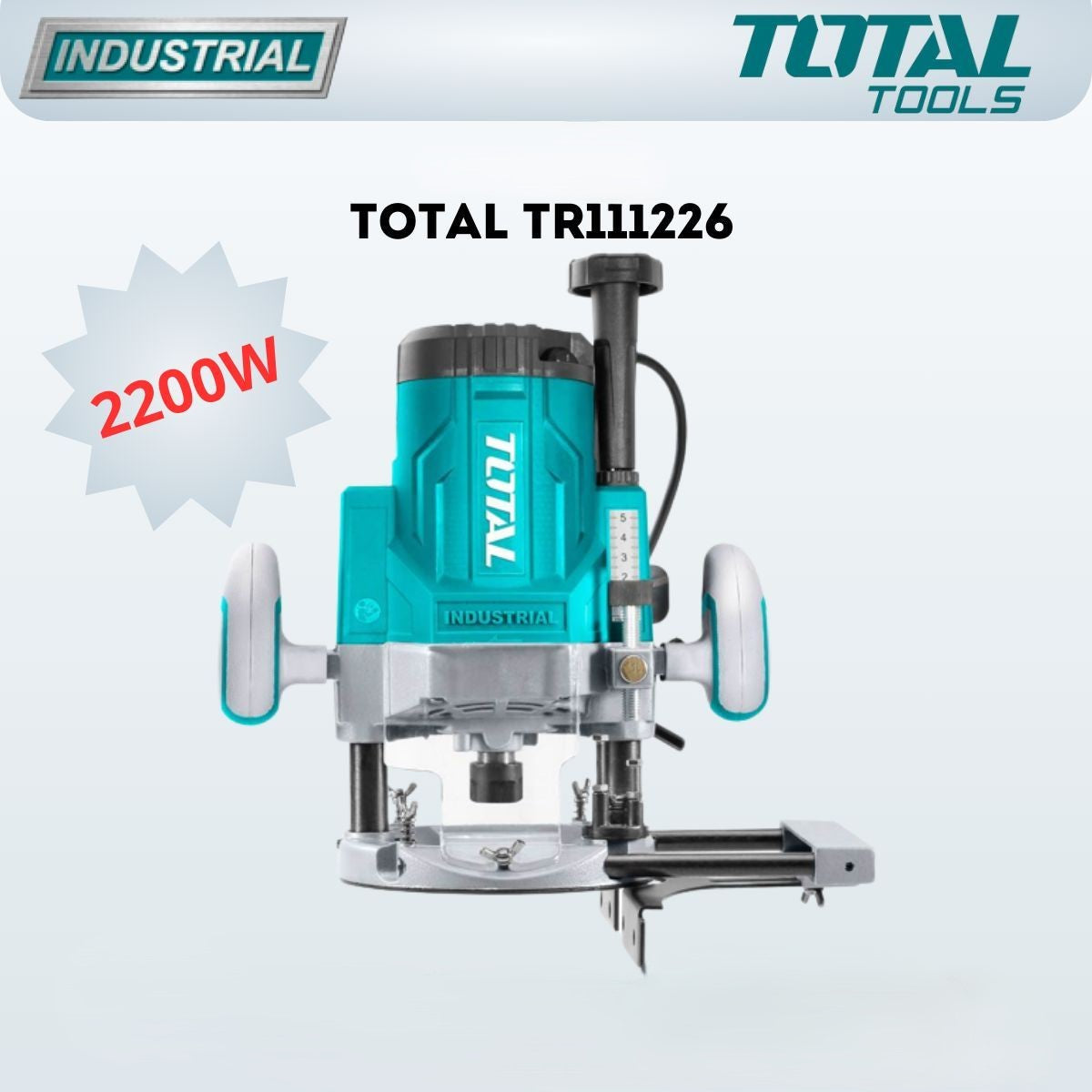 ម៉ូទ័រលកឈើ Total Electric Router 2200W TR111226