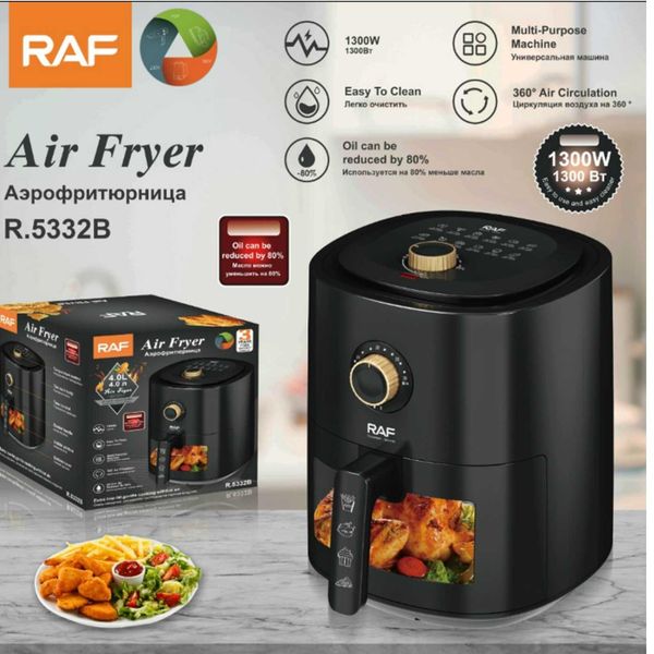 ម៉ាស៊ីនបំពងស្ងួត RAF Air Fryer 4L R.5332