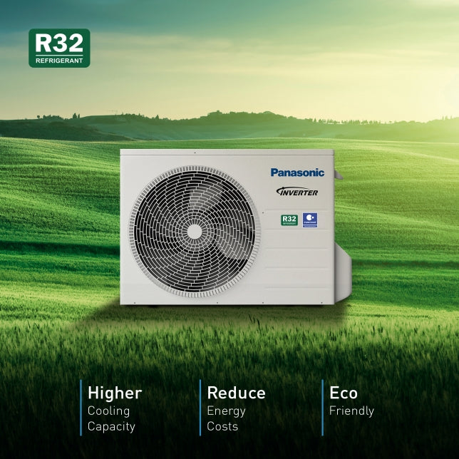 ម៉ាស៊ីនត្រជាក់ Panasonic Air Conditioner X-Premium Inverter 2.0HP CS-XU18XKH-1