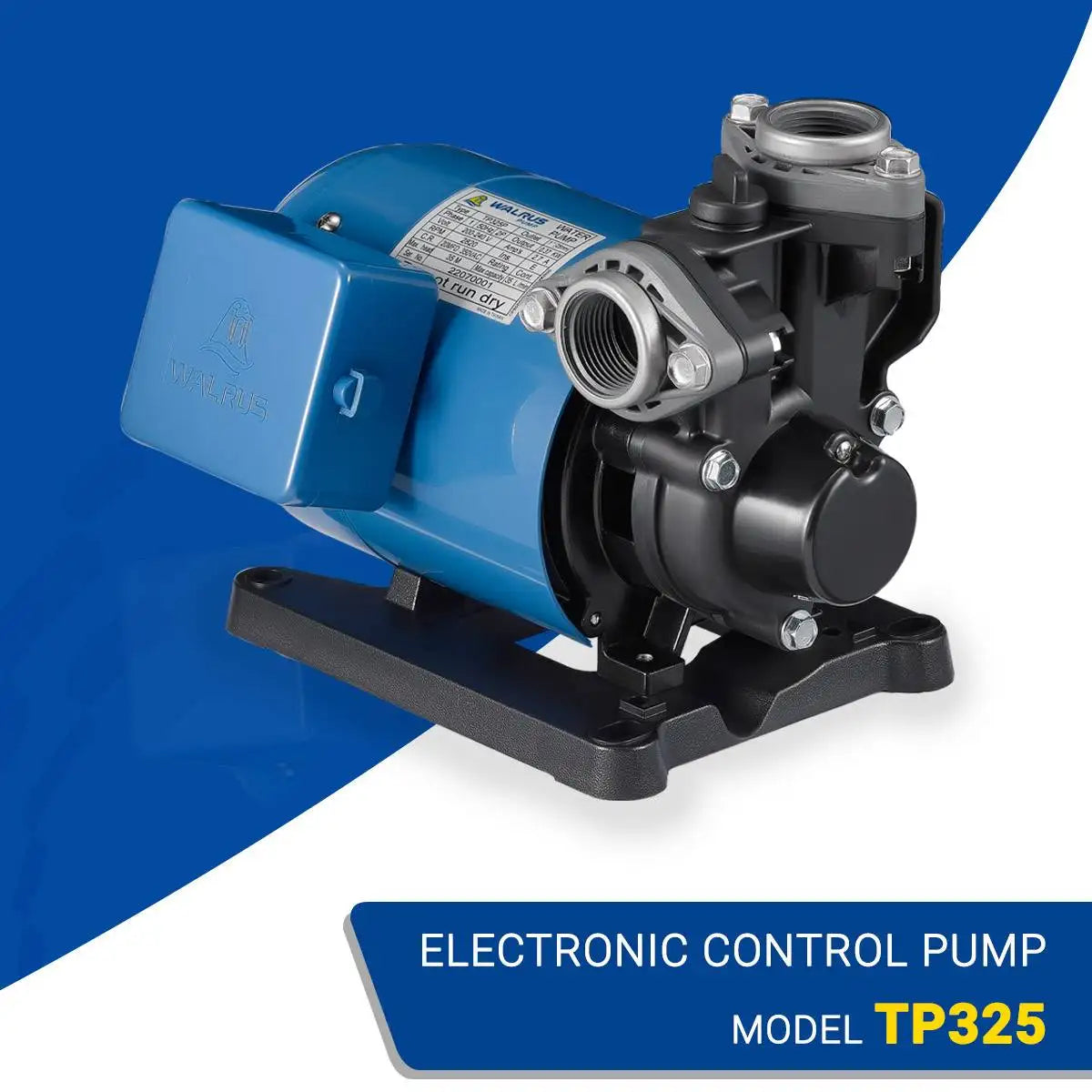 ម៉ូទ័រជំរុញទឹក Walrus Electronic Water Pump 370W TP325PB