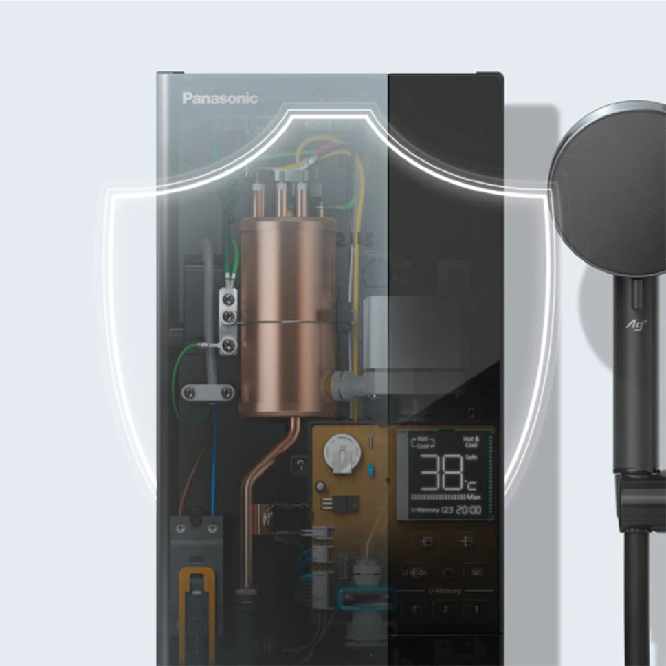 ម៉ាស៊ីនទឹកក្ដៅ Panasonic Home Shower Heater 3600W DH-3UD1KZ