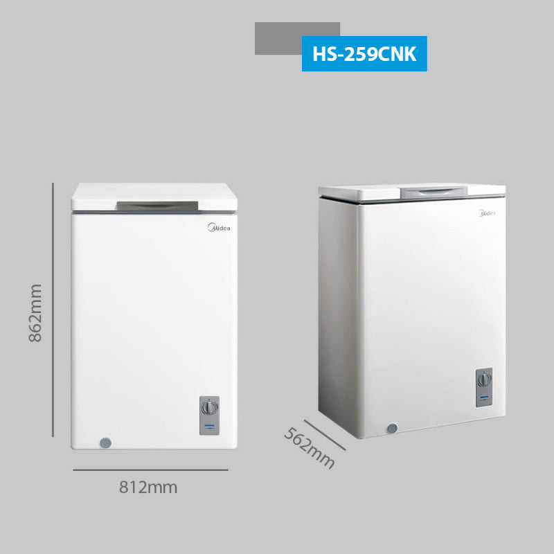 ទូរទឹកកក Midea Chest Freezer 198L HS-259CNK