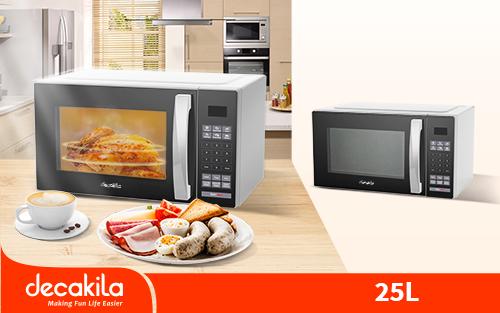 ម៉ាស៊ីនដុត Decakila Microwave Oven 25L 900W KEMC009W