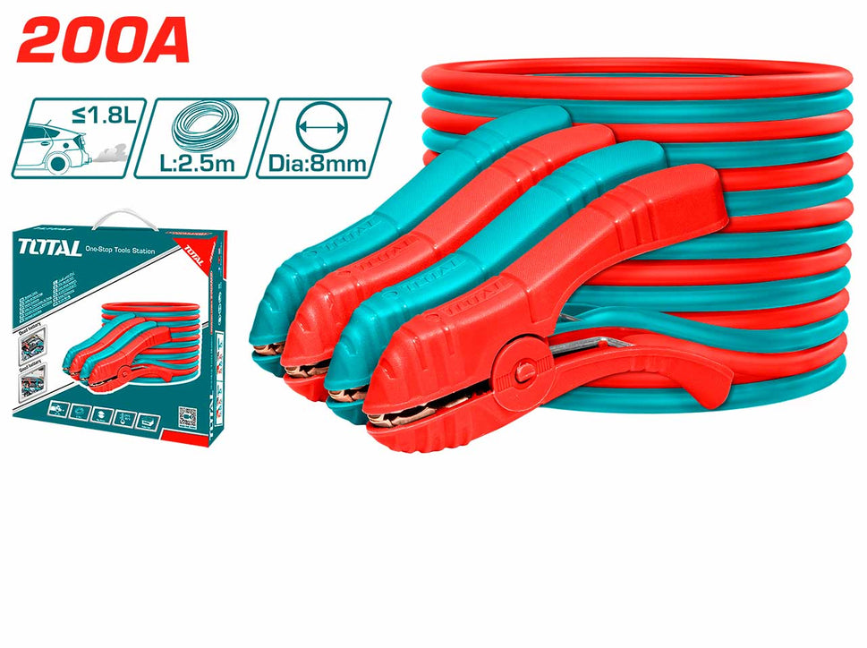 ខ្សែកូវអាគុយ Total Booster cable 200A PBCA12001