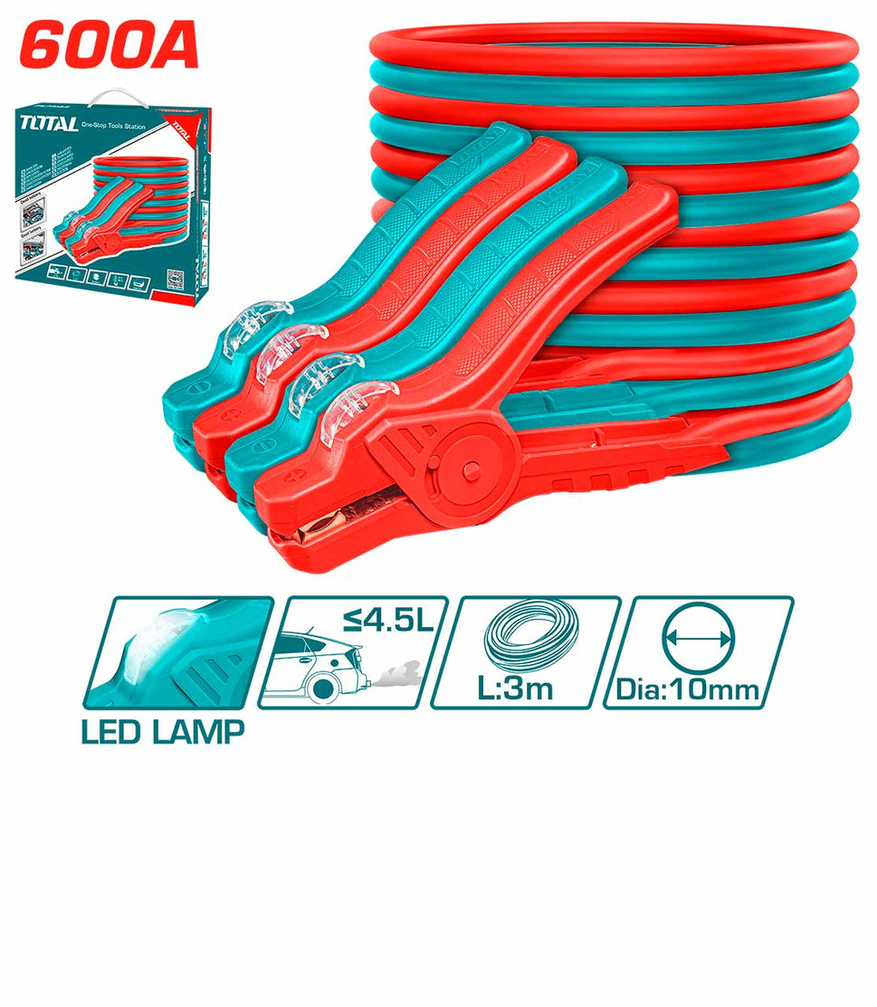 ខ្សែកូវអាគុយ Total Booster cable 600A PBCA16008L