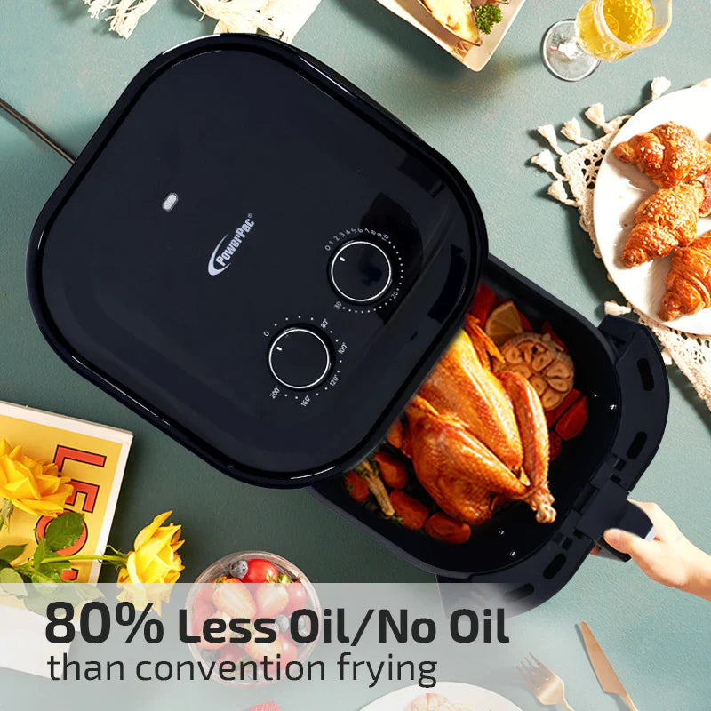 ម៉ាស៊ីនបំពងស្ងួត Powerpac Air Fryer 1800W PPAF676