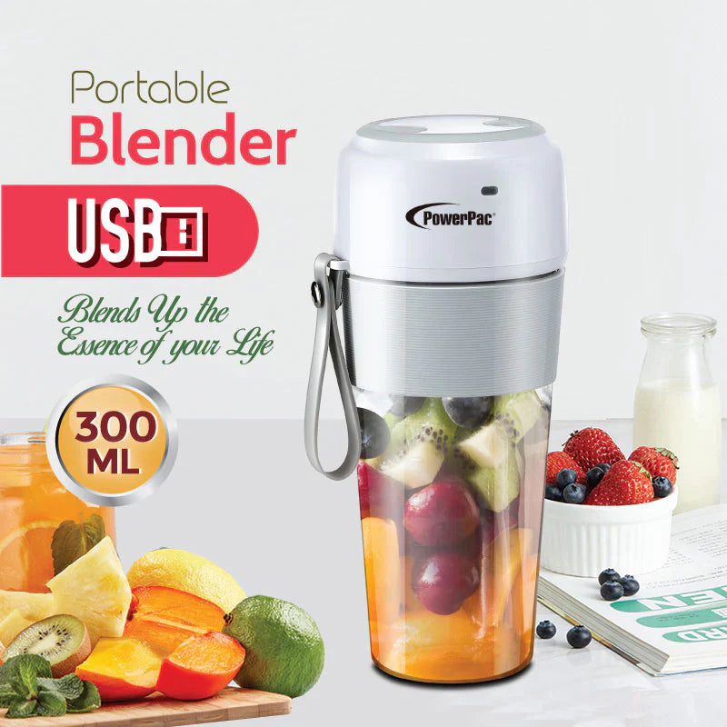 ម៉ាស៊ីនកិនផ្លែឈើ Powerpac Portable USB Juice Blender PPBL339