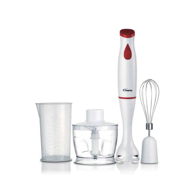 ម៉ាស៊ីនកិនផ្លែឈើ Powerpac Hand Blender 3in1 200W PPBL383