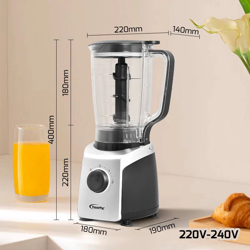 ម៉ាស៊ីនក្រឡុក Powerpac Blender 800W PPBL600