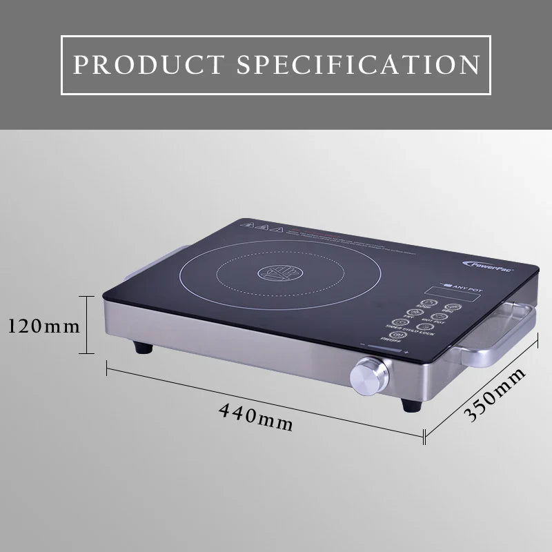 ចង្ក្រានអគ្គិសនី Powerpac Electric Stove 2000W PPIC831