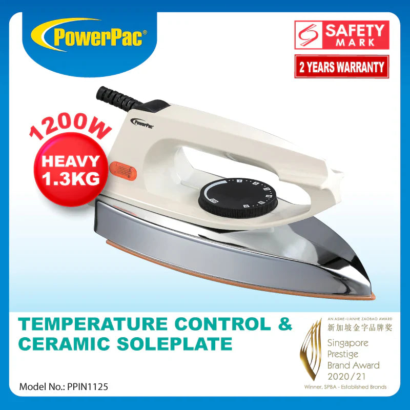 ឆ្នាំងអ៊ុត Powerpac Heavy Iron 1.3kg PPIN1125