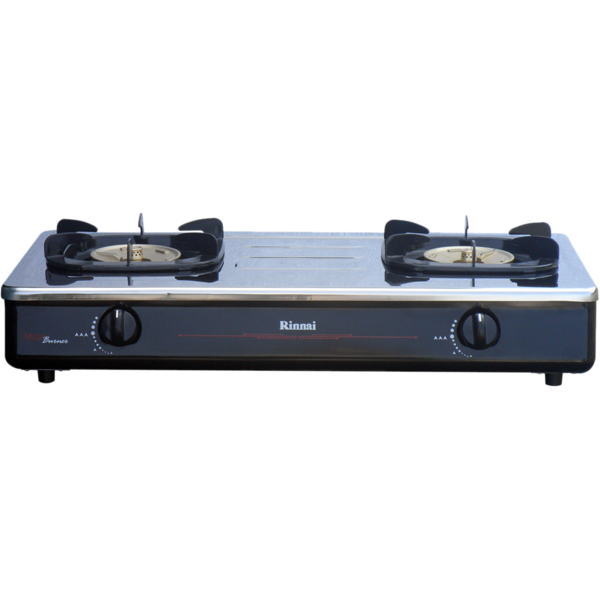 ចង្រាន្តហ្គាសក្បាលពីរ Rinnai 2 Burner Gas Stove RL-602MM