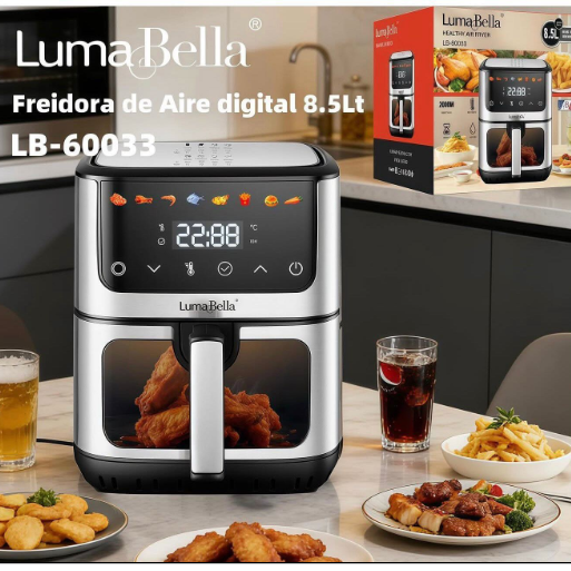 ម៉ាស៊ីនបំពងស្ងួត Luma bella Air Fryer 8.5L LB-60033