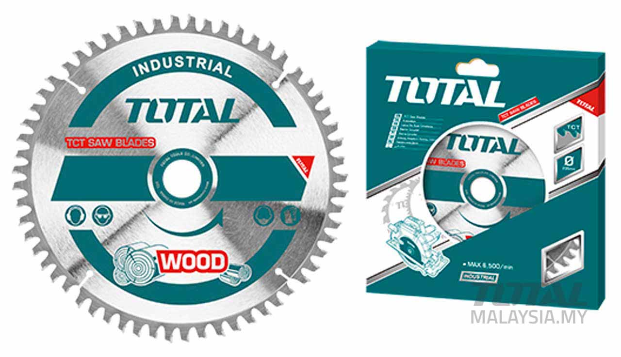 ផ្លែជ្រៀកឈើ Total TCT Saw Blade (185mm*20mm) TAC231415