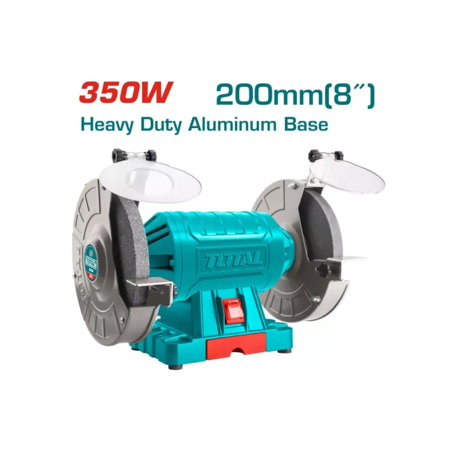ម៉ូទ័រសំលៀង Total Bench Grinder 200mm 350W TBG35020