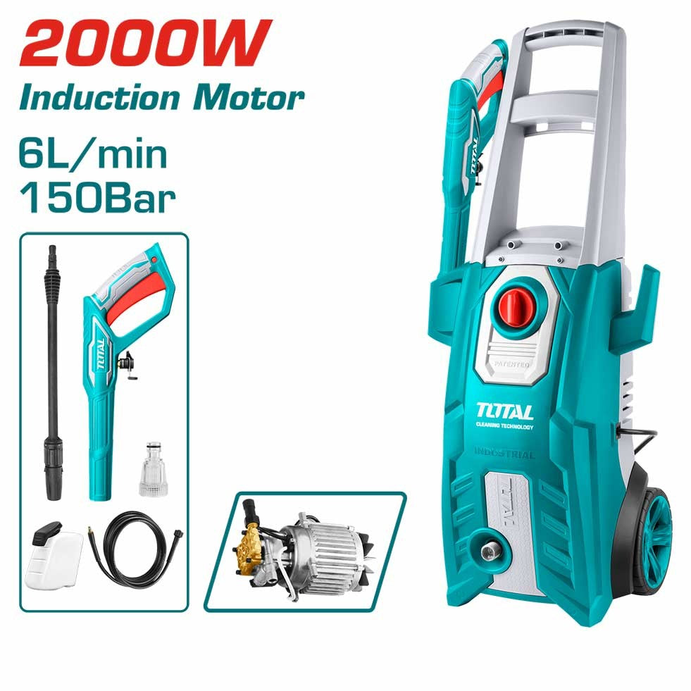 ម៉ូទ័រលាងសម្អាតឡាន Total High Pressure Washer 2000W TGT11226