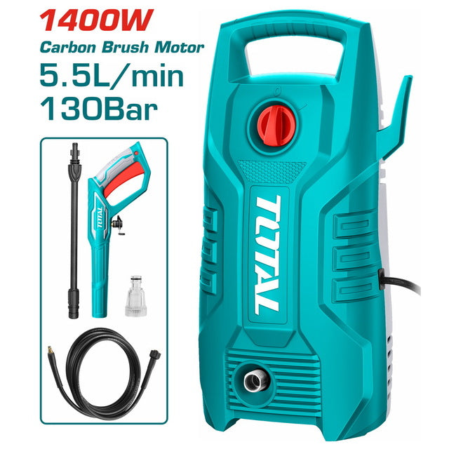 ម៉ូទ័រលាងសម្អាតឡាន Total High Pressure Washer 1400W TGT11316