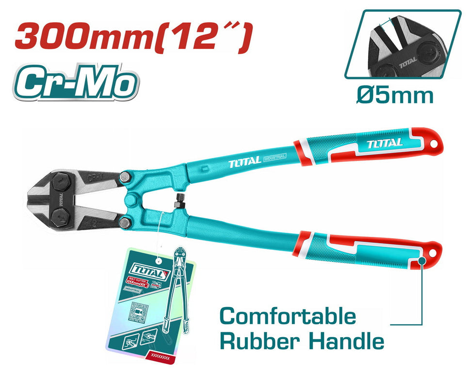 កន្ត្រៃកាត់ដែក Total Bolt Cutter 12" THT113126