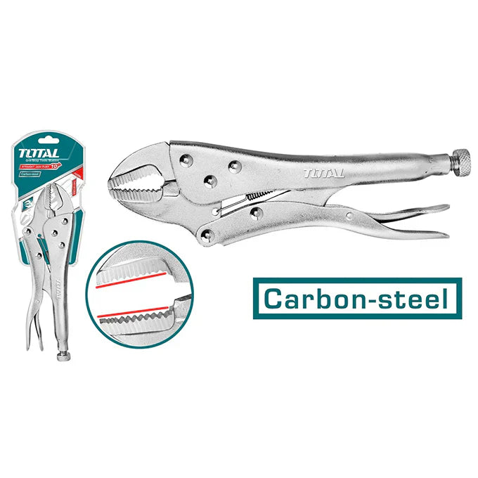 ដង្កាប់អូតូ Total Straight Jaw Plier (10") THT191002