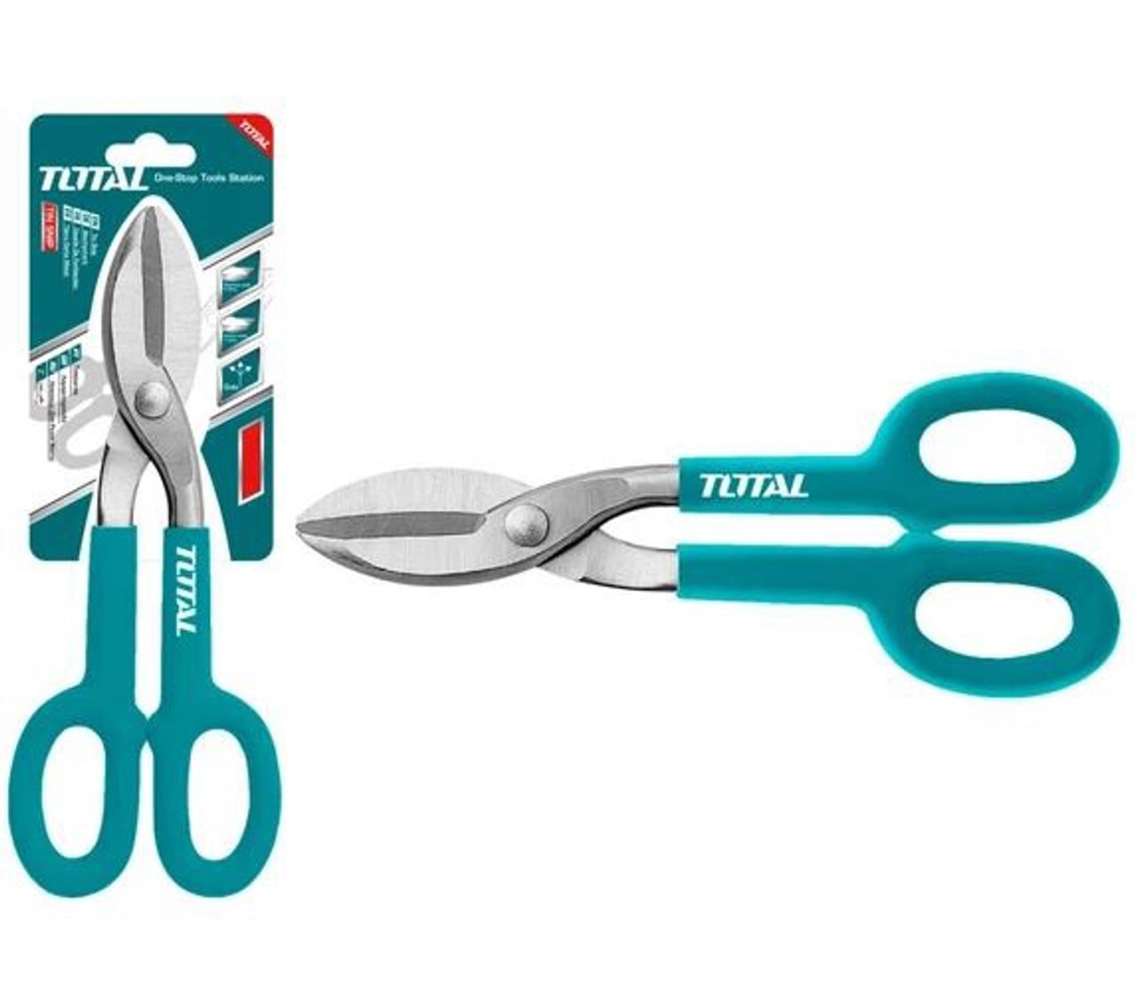 កន្ត្រៃកាត់ដែកសន្លឹក Total Tin Snip (12") THT524121