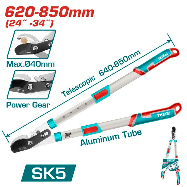 កន្ត្រៃកាត់មែកឈើ Total Telescopic Lopper 620-850mm THTA1527406