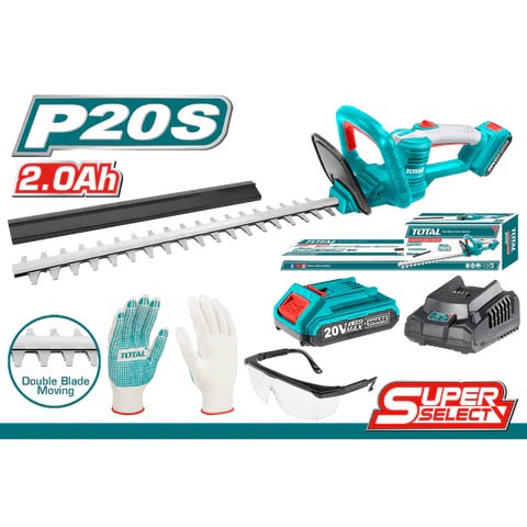 ឧបករណ៏កាត់ស្មៅ Total Cordless Hedge Trimmer 20V THTLI20461