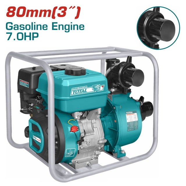 ម៉ាស៊ីនបូមទឹកប្រើសាំង Total Gasoline Water Pump 7.0HP 3" TP3302