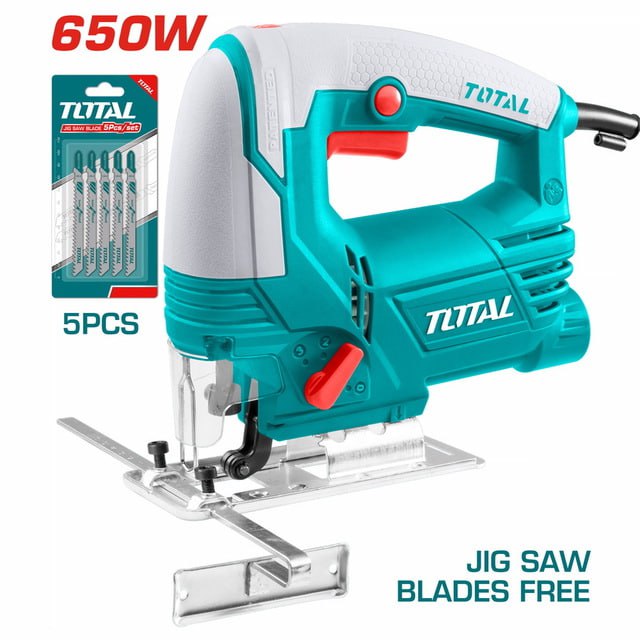 ម៉ូទ័រឃ្វៀលឈើំ Total Jig Saw 650W TS206806