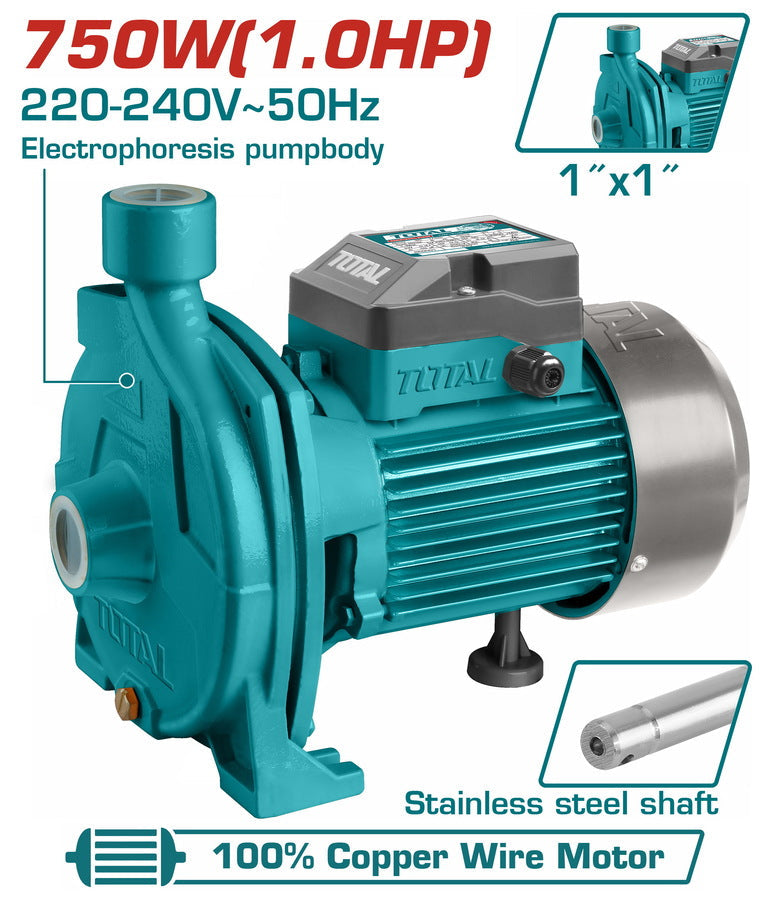ម៉ូទ័របូមទឹក Total Water Pump 750W TWP27506