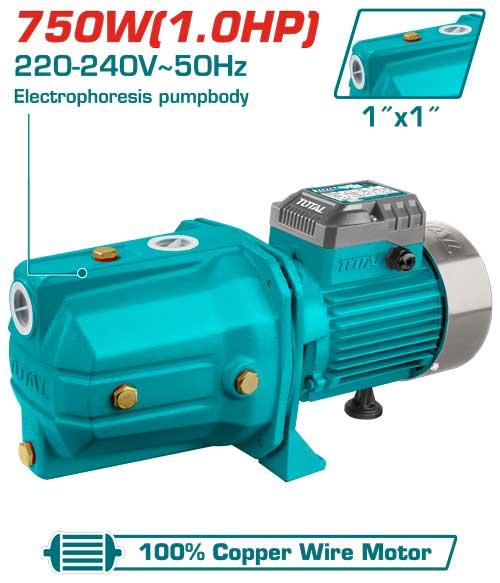 ម៉ូទ័របូមទឹក Total Water Pump 750W TWP37506