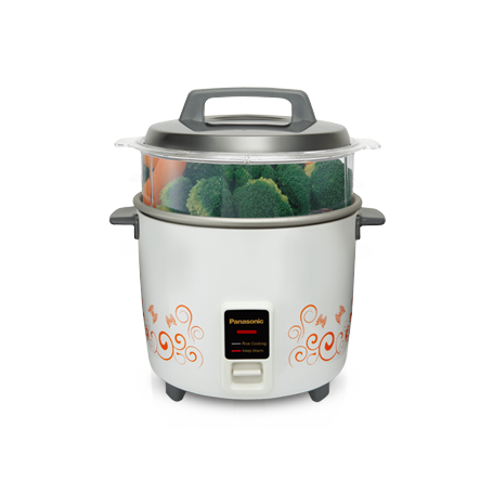 ឆ្នាំងដាំបាយគម្របដាច់ Panasonic Rice cooker 2.2L 730W SR-W22GSWUA