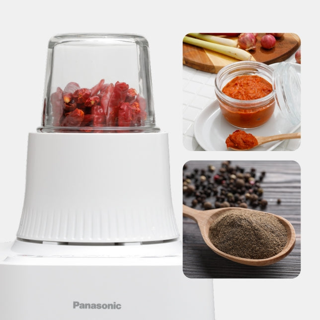 ម៉ាស៊ីនក្រឡុក Panasonic Glass Jug Blender 2.0L MX-MG5351WSG