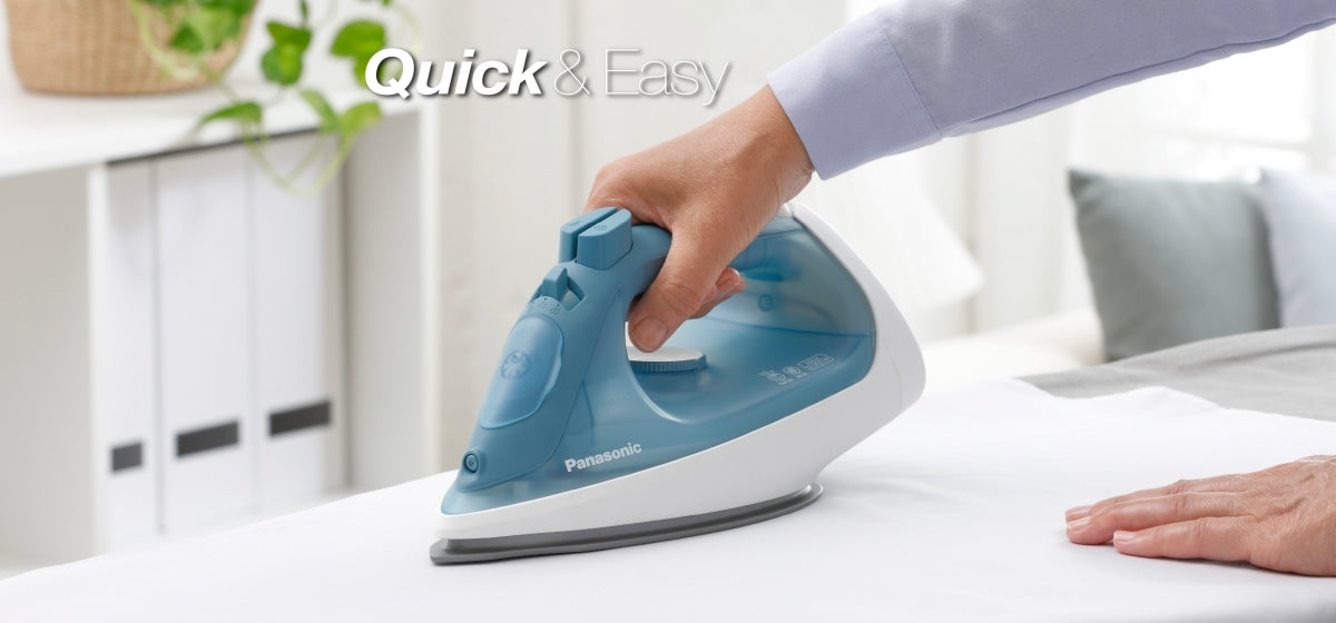 ឆ្នាំងអ៊ុតចំហាយទឹក Panasonic Iron Steam 2300W NI-S430GSH