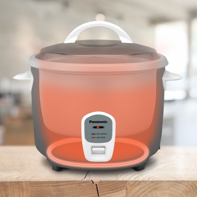 ឆ្នាំងដាំបាយគម្របដាច់ Panasonic Rice Cooker 2.8L 950W SR-E28WSH