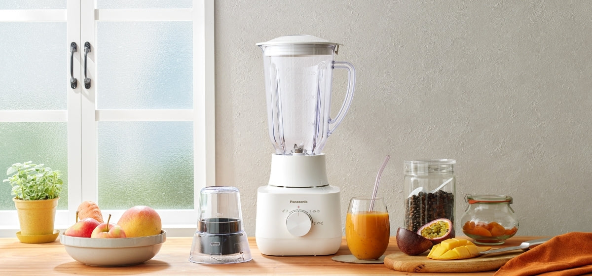 ម៉ាស៊ីនក្រឡុក Panasonic Blender Plastic-Jar 1.5L MX-EP5111WSG