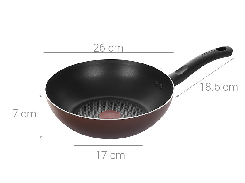 ខ្ទះឆា Tefal Work-Pan Black-Coating 26cm G1437705