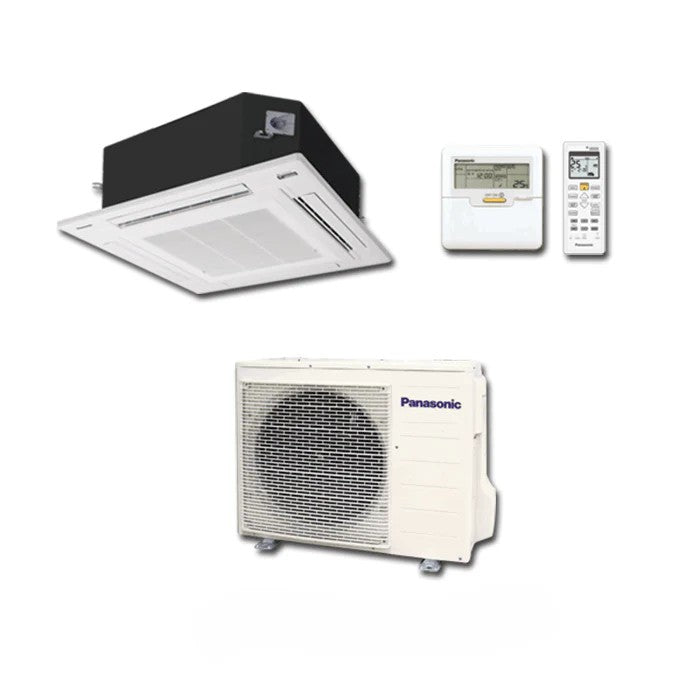 ម៉ាស៊ីនត្រជាក់កាសែត Panasonic Air Conditioner Cassette Standard 4-Way R32 2.5HP S-25PU1H5B
