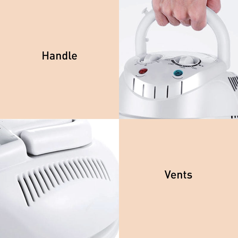 ឆ្នាំងដុតកញ្ចក់ Powerpac Halogen Oven 12L PPT615