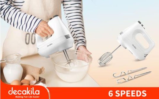 ម៉ាស៊ីនវ៉ៃម្សៅ 200W Decakila KEMX001W