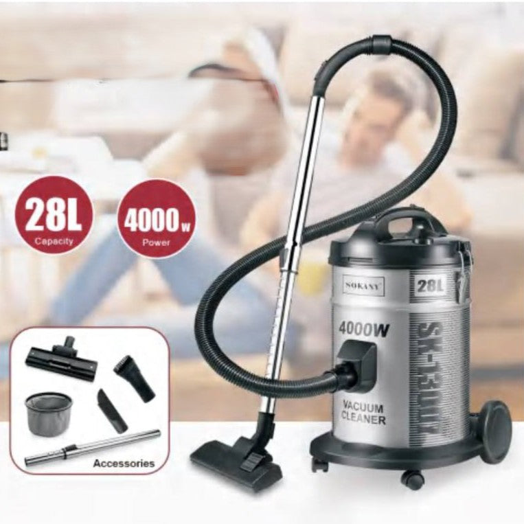 ម៉ាស៊ីនបូមធូលី DSP Vacuum Cleaner 4000W 28.0L SK-13007