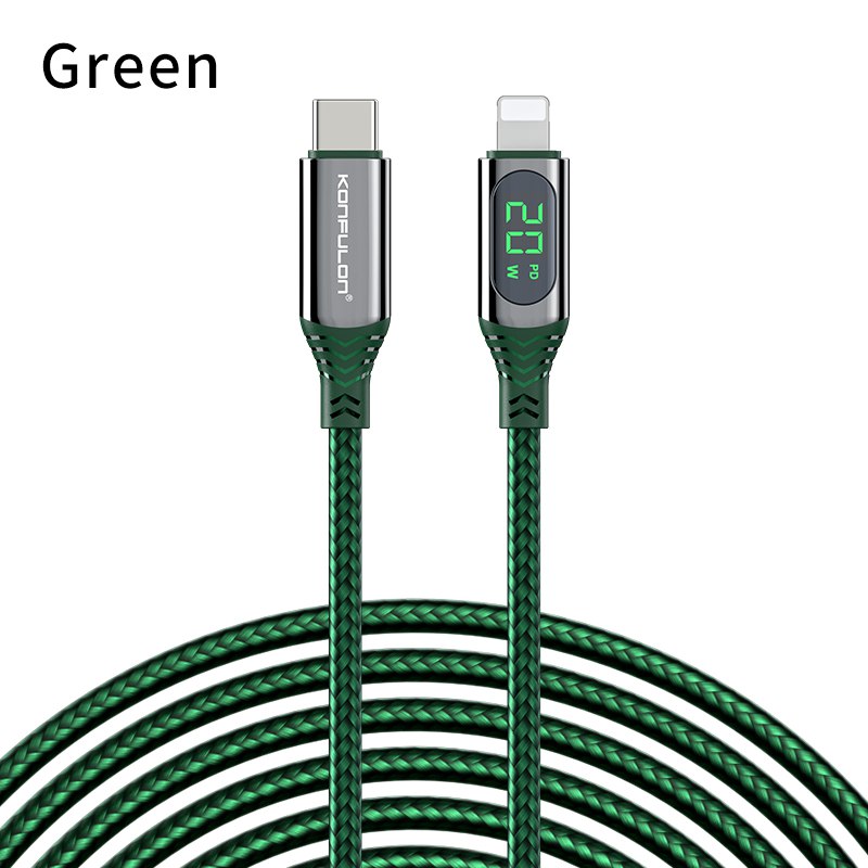 ខ្សែសាក Iphone Konfulon Charger Cable DC41 Lightning