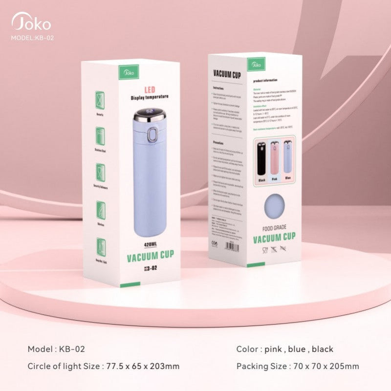 ដបរក្សាកម្តៅ konfulon Mini Compact Design Insulation Cup Water Cup Vacuum Joko KB-02