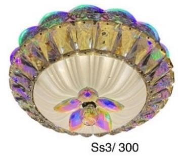 អំពូលពិដាន Decorative Lights 400mm SS3