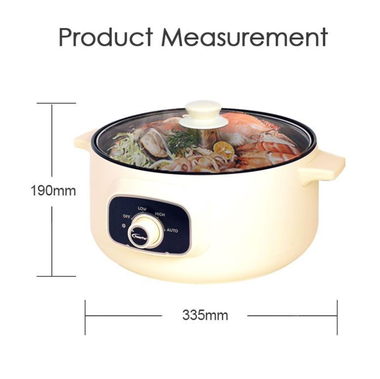 ឆ្នាំងស៊ុបអគ្គសនី POWERPAC Multi Cooker PPMC787 3.5L