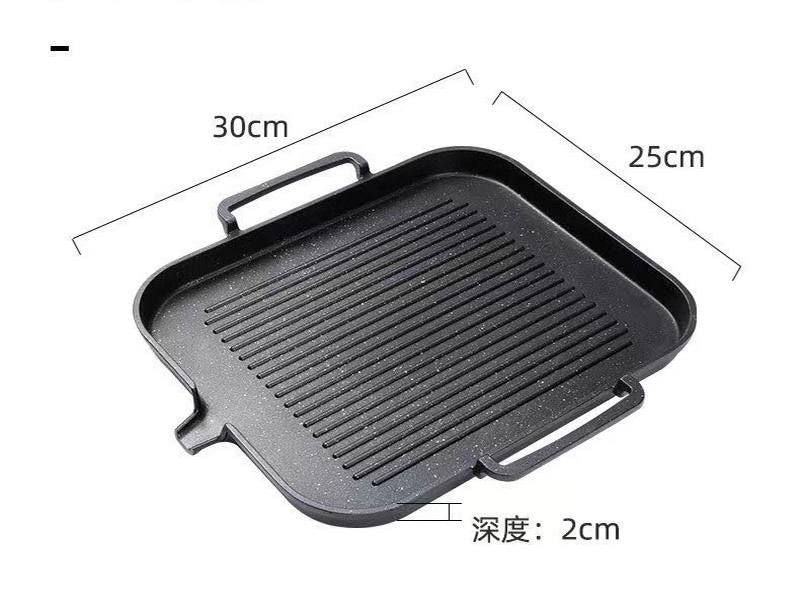 ខ្ទះ BBQ Grill Plate K32