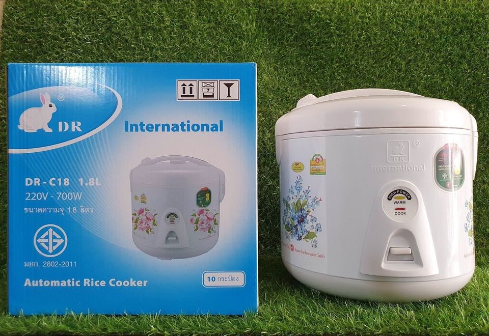 ឆ្នាំងដាំបាយ INTERNATIONAL Rice Cooker DR-C18 1.8L